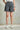 Lesya|Sleek poly blend high-waist shorts