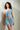 Alora 2.0|Blue Waist Coat Co-Ord Set
