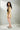 Ziva 2.0 Dress|Puff Sleeved Printed Corset Harness Dress