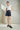 Brooke|Versatile poly blend high-waist shorts