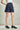 Brooke|Versatile poly blend high-waist shorts