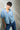 Colette|Denim Drawstring Shirt