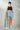 Picabo| Denim Ripped Edge Mini Skirt