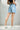 Picabo| Denim Ripped Edge Mini Skirt