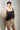 Perrin|Cotton Dip-Hem Pleat Top