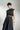 Shadow Shirt|Cotton Seamed Collar Crop