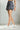 Onyx|Utility Balloon-Hem Mini Skirt