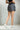 Onyx|Utility Balloon-Hem Mini Skirt