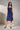 Diya|Blue Lagoon Crossback Dress