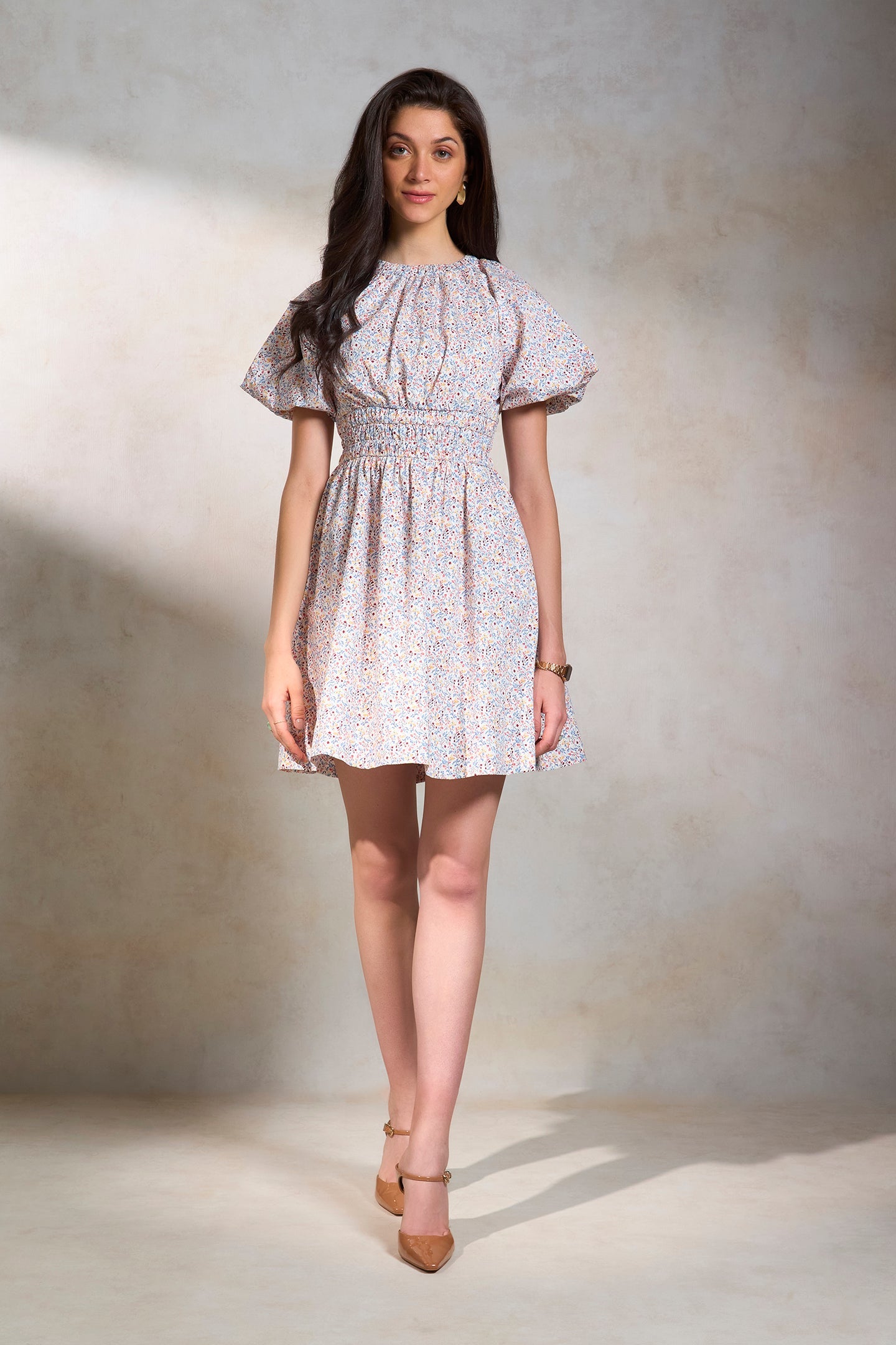 Emily|Comfiest Cotton Dress with Back Detail