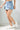 Demi|Denim Skorts With Slit