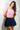 Vale|Denim Fit & Flare Skirt