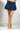 Vale|Denim Fit & Flare Skirt