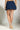 Vale|Denim Fit & Flare Skirt