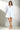 Mahira|Poplin Blouson-Sleeve Dress