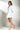 Mahira|Poplin Blouson-Sleeve Dress