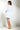 Mahira|Poplin Blouson-Sleeve Dress