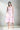 Evelina|Tiered Pink Cotton Dress