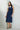 Evita|Tiered Blue Cotton Dress
