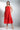 Emilie|Cotton Coral Midi Dress