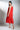 Emilie|Cotton Coral Midi Dress