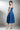 Gabrielle|Denim Banded Flared Dress