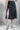 Phia|Front-Slit Polka Print Skirt