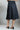 Phia|Front-Slit Polka Print Skirt