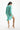 Parva|Blossom & Blouson Green Dress with Pockets