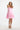 Zarah|Soft Cotton Mini Pink Paradise Tiered Dress