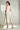 Candy |Gorgeous Poly Moss Shoulder Tie-Up Midi Dress