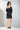 Juliet|Glam Lycra Satin Black Bodycon Dress