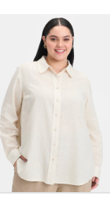 Elisha|Linen+ Classic Work Shirt