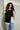 Celia|Cut-Out Knit & Shirt Set