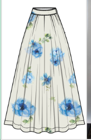 TEST BTC Nayra Skirt | TruTencel flared skirt with pockets