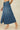 Axel|Denim Panelled Midi Skirt