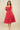 Brienne|Cotton Midi Dress With Bow