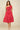 Brienne|Cotton Midi Dress With Bow