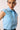 Jacinda|Trucotton Blue Shirt With Cap Sleeve