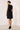 Hudson|Tru Cotton Black Belted Midi Dress